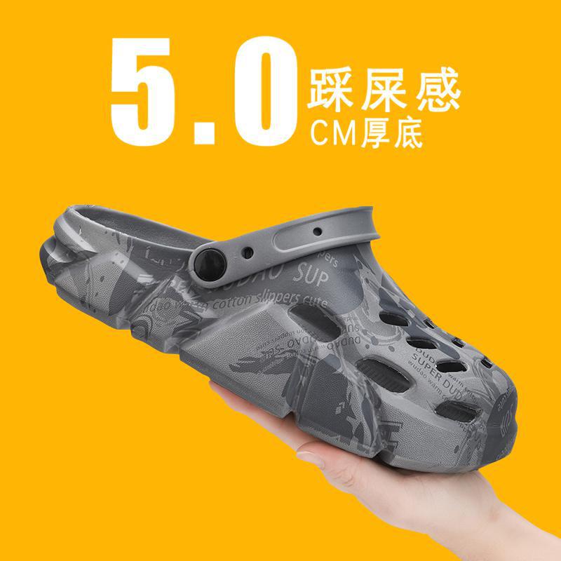 Hole shoes men s trend summer 2024 new non-slip soft sole two wear driving slippers bag head beach sandals men s trend 40 чёрный
Hole shoes men s trend summer 2024 new non-slip soft sole two wear driving slippers bag head beach sandals men s trend 40 чёрный