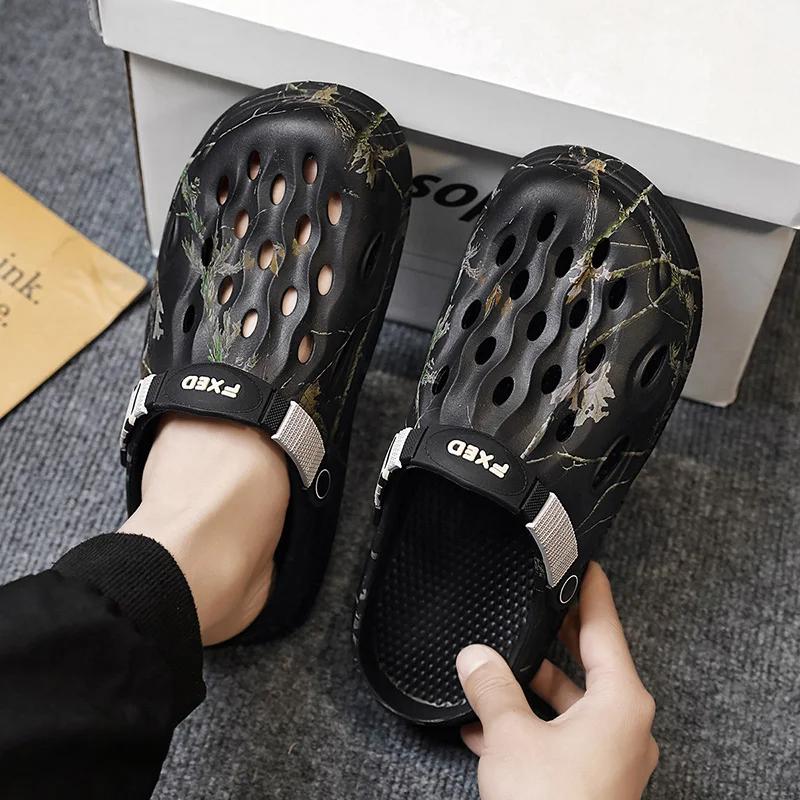 2025 Летние мужские сандалии Новая домашняя садовая обувь Удобные и легкие мужские тапочки Нескользящие сандалии-вьетнамки с мягкой подошвой 40 чёрный
2025 Летние мужские сандалии Новая домашняя садовая обувь Удобные и легкие мужские тапочки Нескользящие сандалии-вьетнамки с мягкой подошвой 40 чёрный