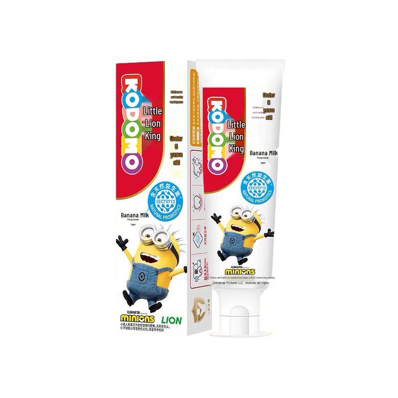 Lion Kids Anti-Cavity Toothpaste - Minions Banana Milk
Lion Kids Anti-Cavity Toothpaste - Minions Banana Milk