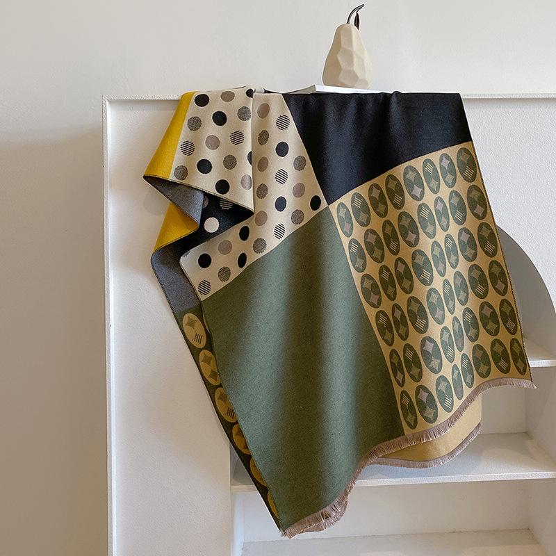 Корейская версия Утолщенный Теплый Имитация Кашемира Шарф Зима Интернет Знаменитость Горошек Звезда Шаль Универсальный Шарф 180*65cm зелёный
Корейская версия Утолщенный Теплый Имитация Кашемира Шарф Зима Интернет Знаменитость Горошек Звезда Шаль Универсальный Шарф 180*65cm зелёный