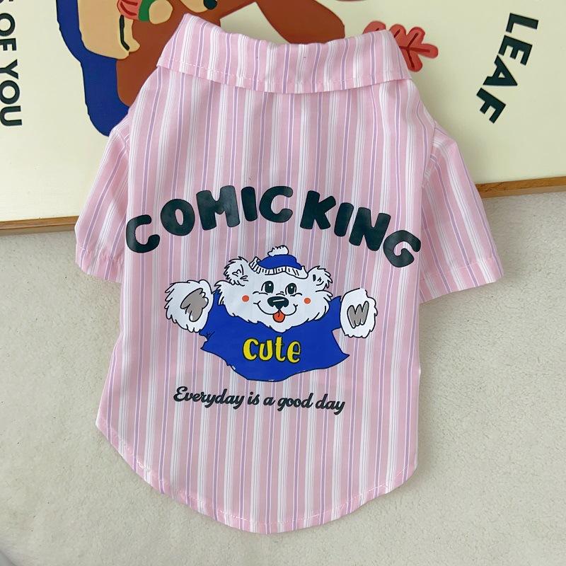 Summer Strip Dog Shirts,Breathable Puppy Shirt,Stylish Designs Costumes For Small Dogs, Chihuahua Teddy Smal Breeds рожевий
Summer Strip Dog Shirts,Breathable Puppy Shirt,Stylish Designs Costumes For Small Dogs, Chihuahua Teddy Smal Breeds рожевий