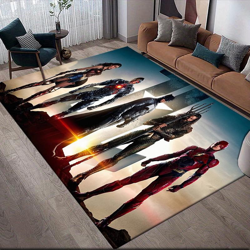 Justice League Heroes Square Area Rug, Non-Slip Floor Mat for Living Room, Perfect Gift for Fans.chl 60x90cm
Justice League Heroes Square Area Rug, Non-Slip Floor Mat for Living Room, Perfect Gift for Fans.chl 60x90cm