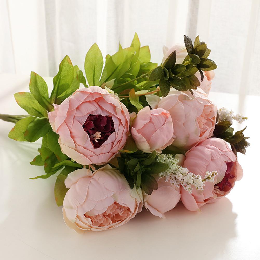 Fake Peony Flower with 13 Heads Artificial Plant for Wedding Home Accessories Room Decor Autumn light pink
Fake Peony Flower with 13 Heads Artificial Plant for Wedding Home Accessories Room Decor Autumn light pink