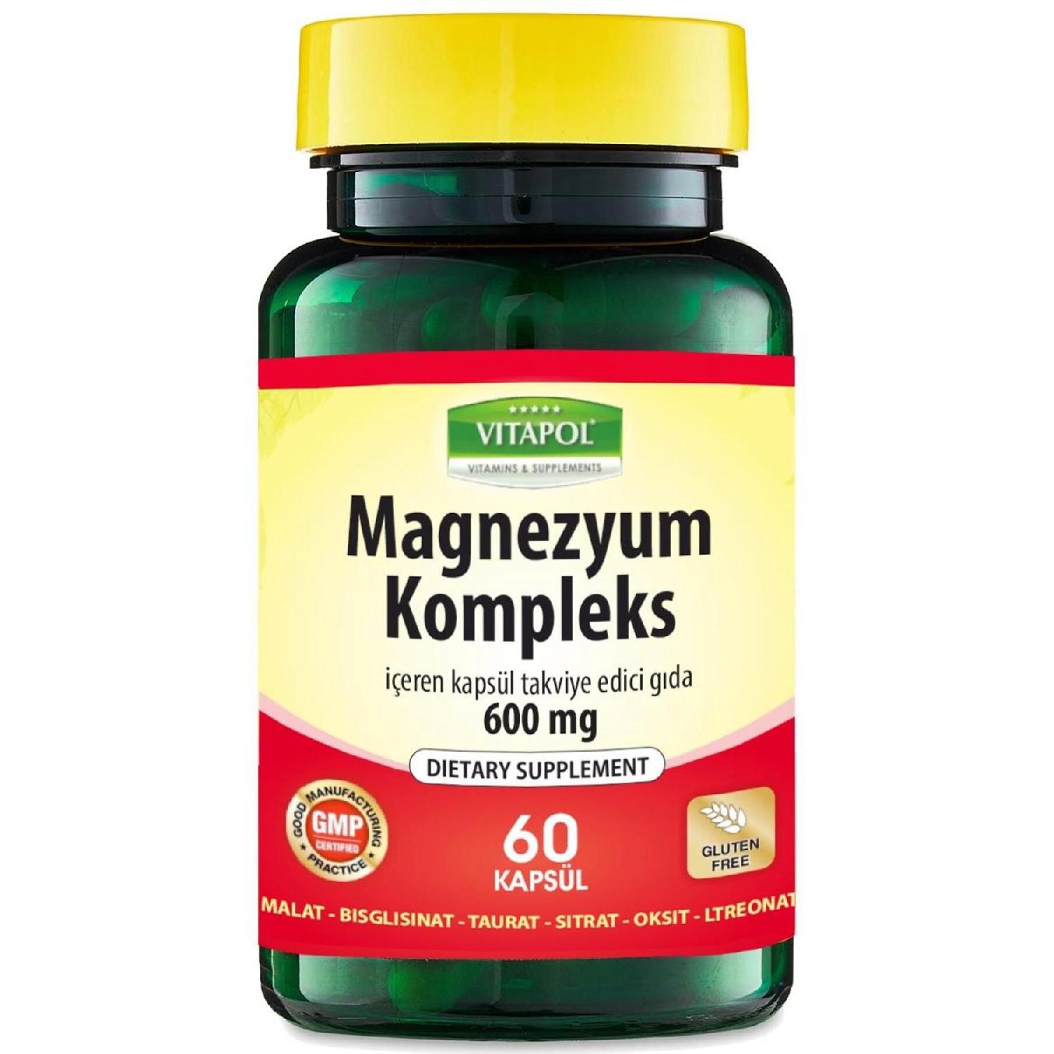 Magnesium Complex 60 Capsules Magnesium Complex Malat Bishisinate Taurat Citrate Oxide L-leton
Magnesium Complex 60 Capsules Magnesium Complex Malat Bishisinate Taurat Citrate Oxide L-leton