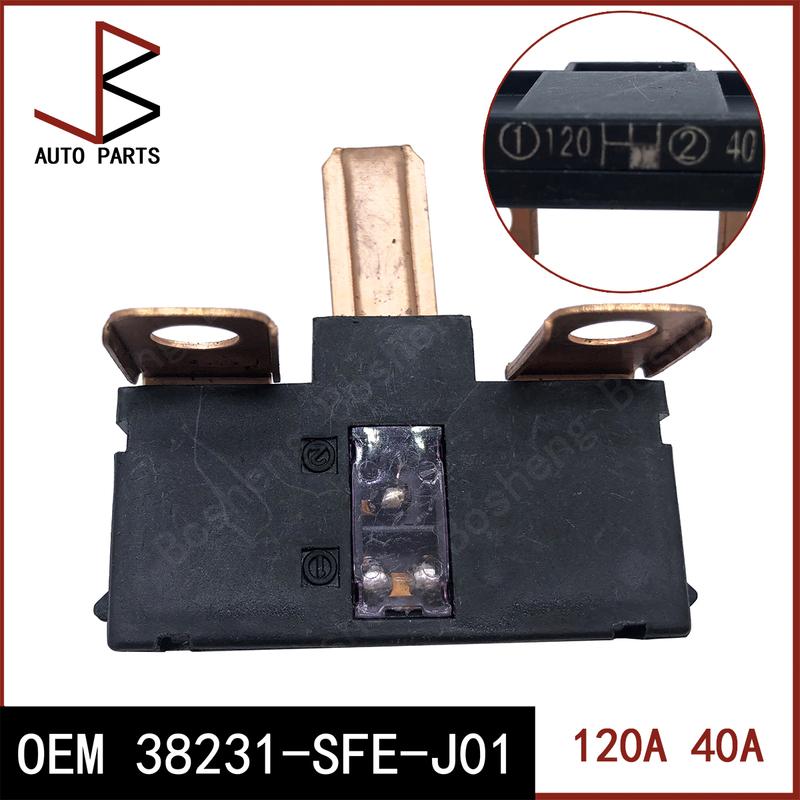 120А 40А OEM 38231-SFE-J01 38231SFEJ01 38231 SFE J01 Многоблочный предохранитель A для Honda Crosstour 2010-2015 Acura TSX 2010-2014
120А 40А OEM 38231-SFE-J01 38231SFEJ01 38231 SFE J01 Многоблочный предохранитель A для Honda Crosstour 2010-2015 Acura TSX 2010-2014