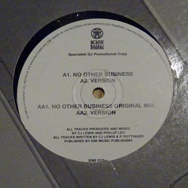 12inch Record CJ LEWIS - No Other Business BMI033 Black Market In Reggae, Ska & Dub Used
12inch Record CJ LEWIS - No Other Business BMI033 Black Market In Reggae, Ska & Dub Used