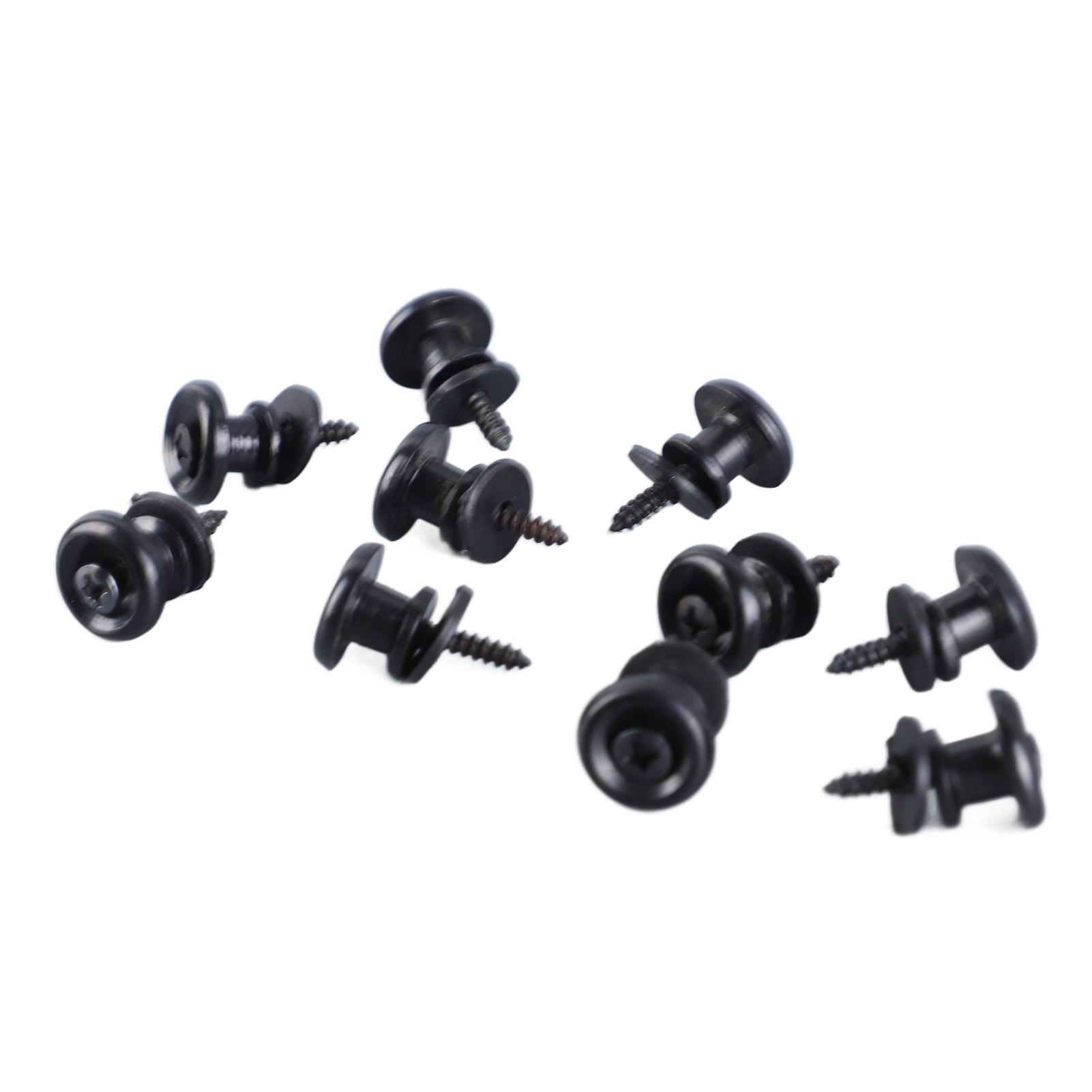 10 Pcs Guitar Strap Lock Button Mushroom Style Adjustable Universal Strap Lock Pin for Ukulele Bass Black
10 Pcs Guitar Strap Lock Button Mushroom Style Adjustable Universal Strap Lock Pin for Ukulele Bass Black