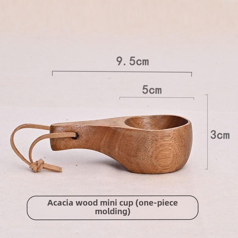 Креативная молочная чашка для улицы, деревянная чашка, деревянная финская чашка, портативная универсальная чашка 101-200ml