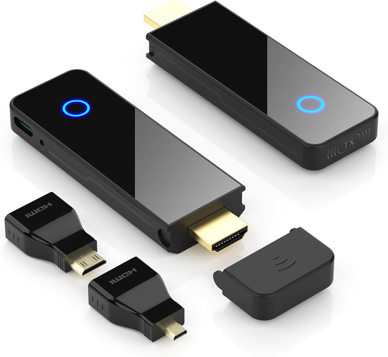 Wireless HDMI Transmitter and BEQOOL 1080P HD Wireless Display Smooth 98FT Range Streaming for PS5 for Home Gaming Receiver, Adapter, 2.4/5GHz чорний
Wireless HDMI Transmitter and BEQOOL 1080P HD Wireless Display Smooth 98FT Range Streaming for PS5 for Home Gaming Receiver, Adapter, 2.4/5GHz чорний