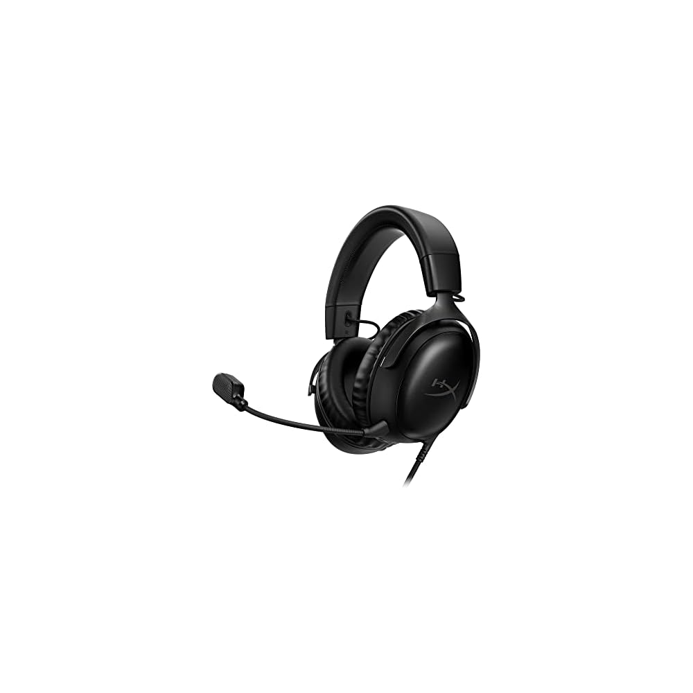 HyperX Cloud III Gaming Headset DTS Headphone:X Spatial Audio 53mm Drivers Comfortable Black for PC PS5 PS4 Xbox Switch Mobile
HyperX Cloud III Gaming Headset DTS Headphone:X Spatial Audio 53mm Drivers Comfortable Black for PC PS5 PS4 Xbox Switch Mobile