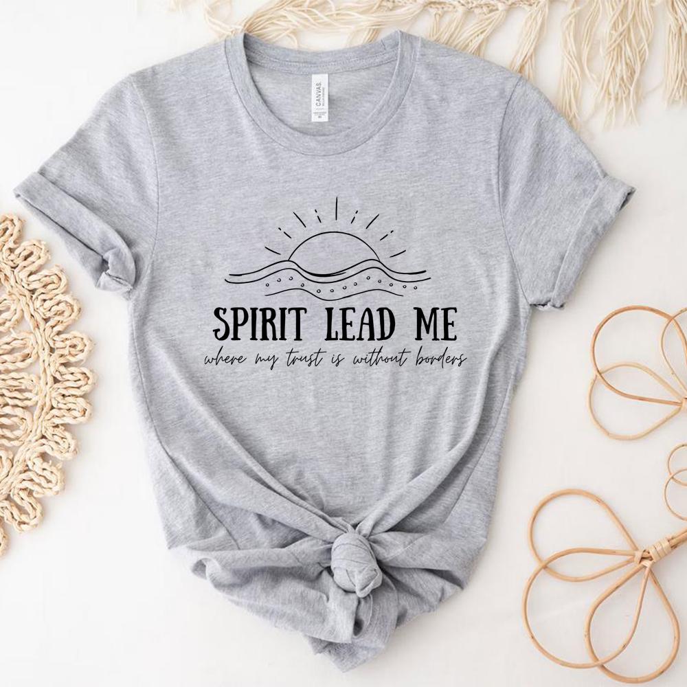 Christian T Shirt Faith TShirts Jesus Retro Shirt Boho Minimalist Inspirational Quotes Saying Spirit Lead Me Sun Waves Tees S
Christian T Shirt Faith TShirts Jesus Retro Shirt Boho Minimalist Inspirational Quotes Saying Spirit Lead Me Sun Waves Tees S
