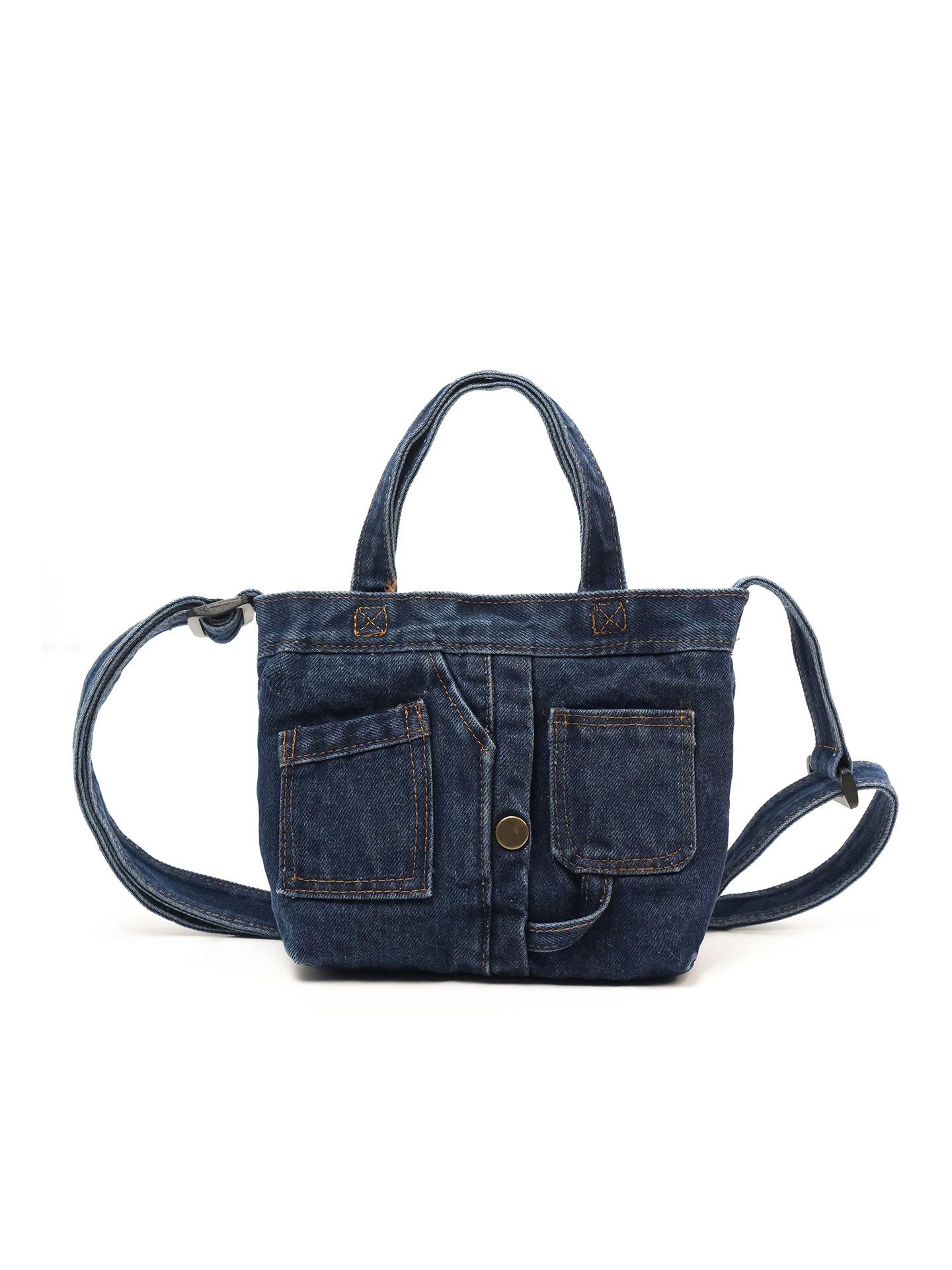 Vintage Washed Denim Crossbody Bag Women Casual Shoulder Bag Korean Retro Small Comfortable and Versatile Texture Square Bag темно-синий
Vintage Washed Denim Crossbody Bag Women Casual Shoulder Bag Korean Retro Small Comfortable and Versatile Texture Square Bag темно-синий
