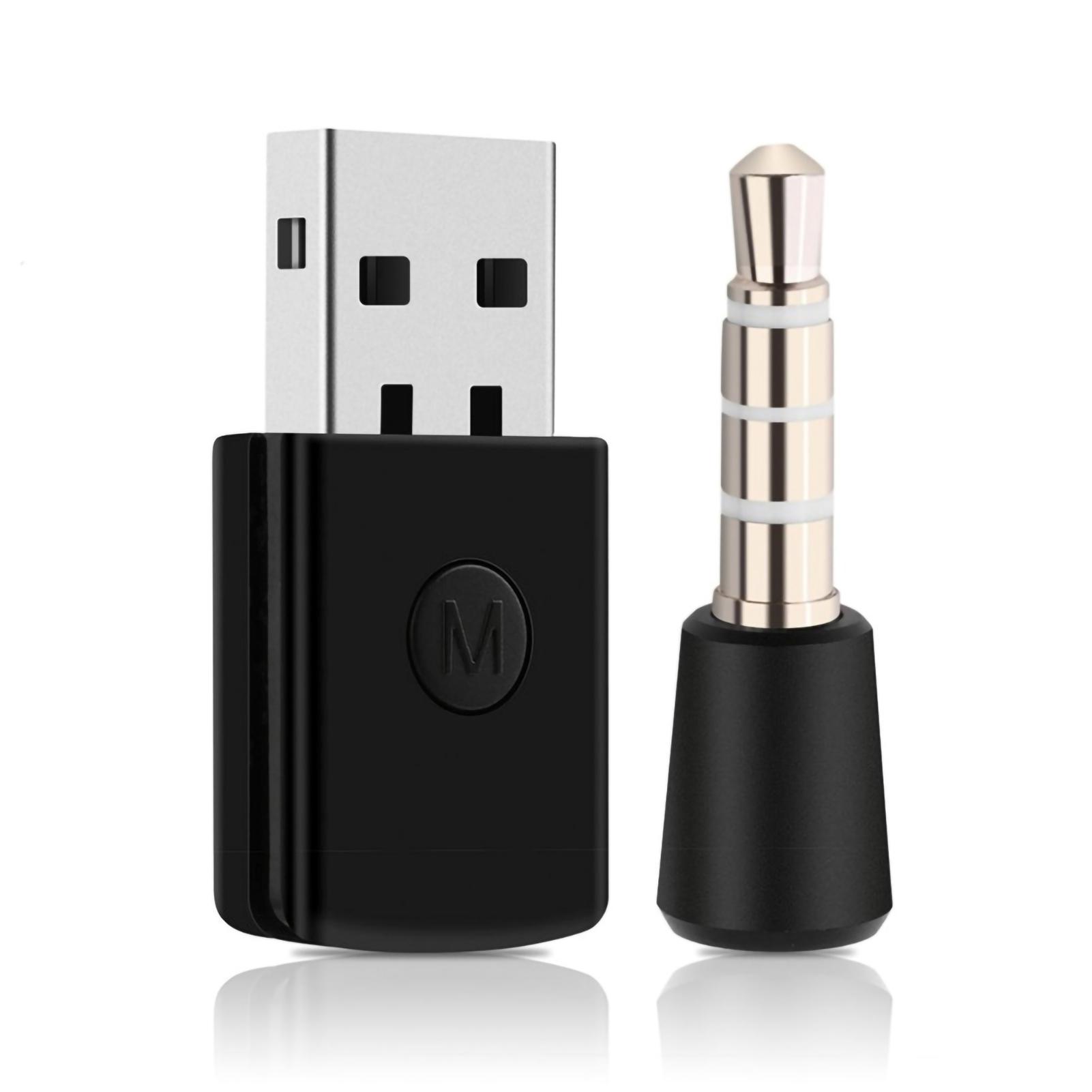 USB 2.0 Wireless Headphone Microphone Bluetooth 4.0 Dongle with Mic 3.5mm Adapter for PS4 чорний
USB 2.0 Wireless Headphone Microphone Bluetooth 4.0 Dongle with Mic 3.5mm Adapter for PS4 чорний