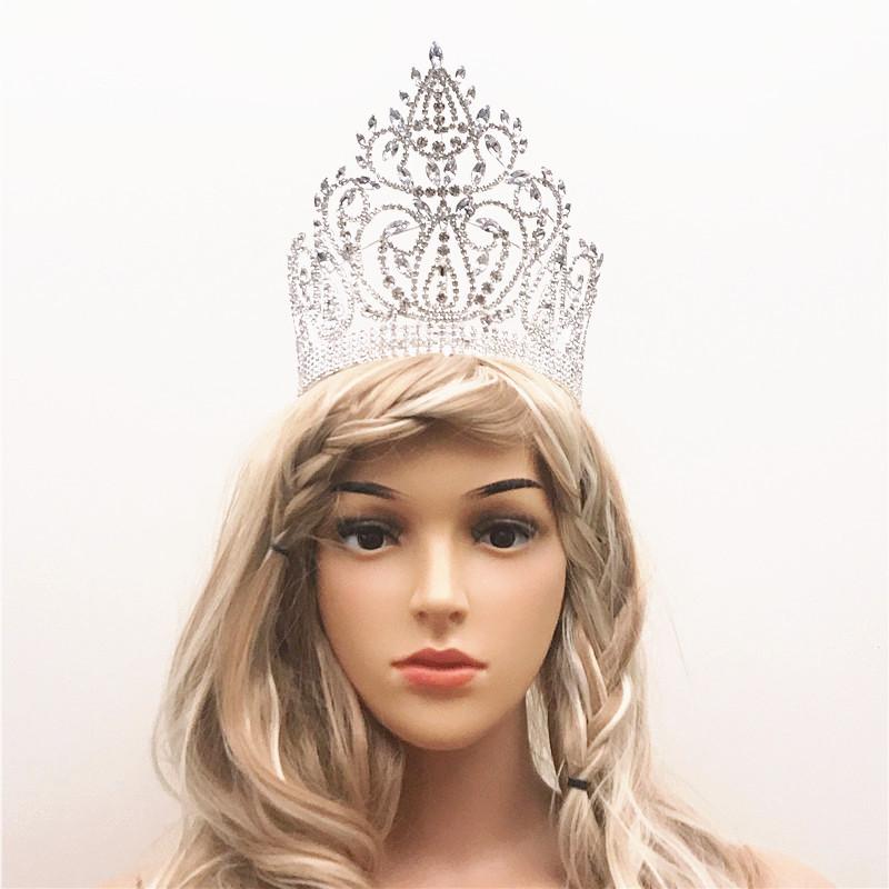 Korean Version Of Simple Glass Rhinestones Round High-End Crown Fashion Temperament Banquet Performance Headgear Direct Sales срібний
Korean Version Of Simple Glass Rhinestones Round High-End Crown Fashion Temperament Banquet Performance Headgear Direct Sales срібний