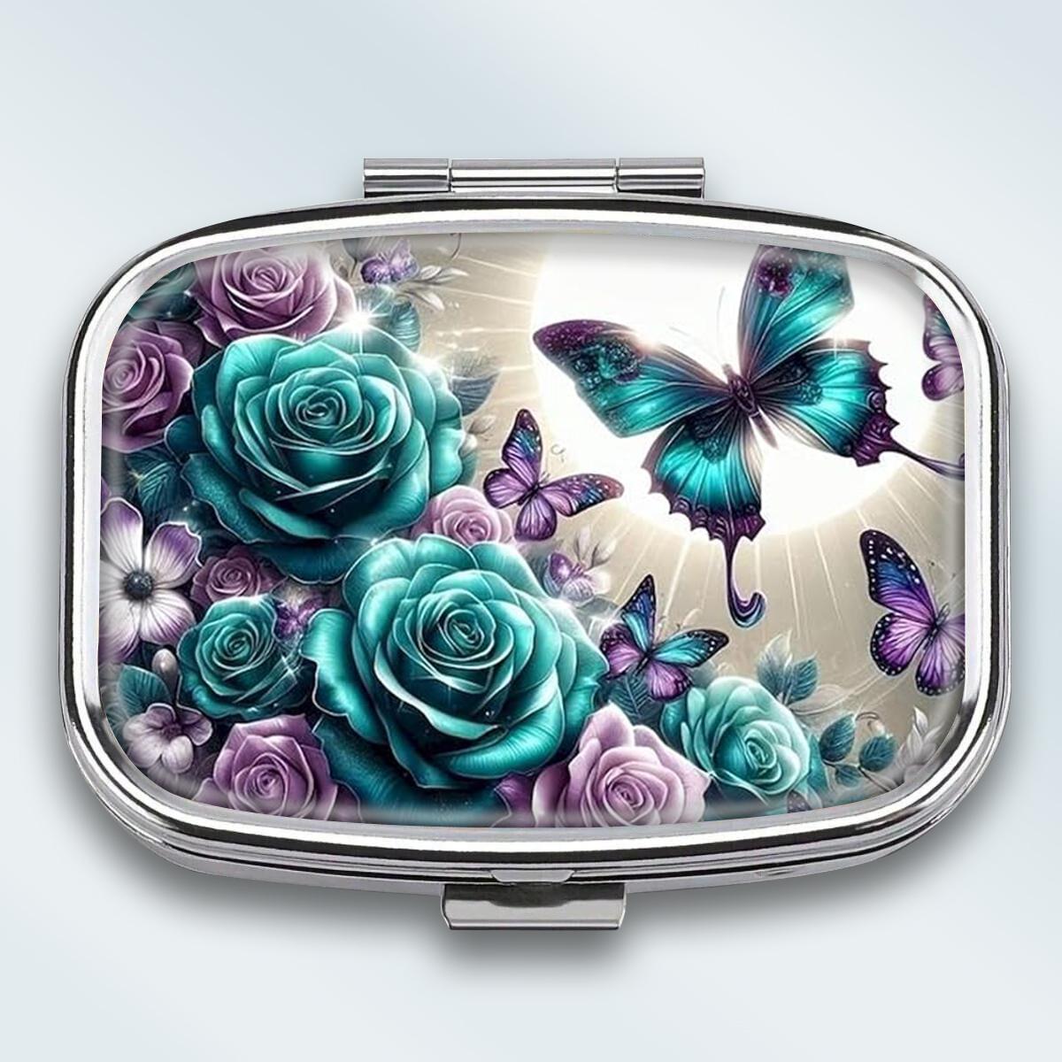 Portable Pill Box with 2 Compartments, Mini Metal Medicine Organizer Case, Cute Printed Pill Container for Vitamins, Pills, Jewelry, Travel, Daily Use різнокольоровий
Portable Pill Box with 2 Compartments, Mini Metal Medicine Organizer Case, Cute Printed Pill Container for Vitamins, Pills, Jewelry, Travel, Daily Use різнокольоровий