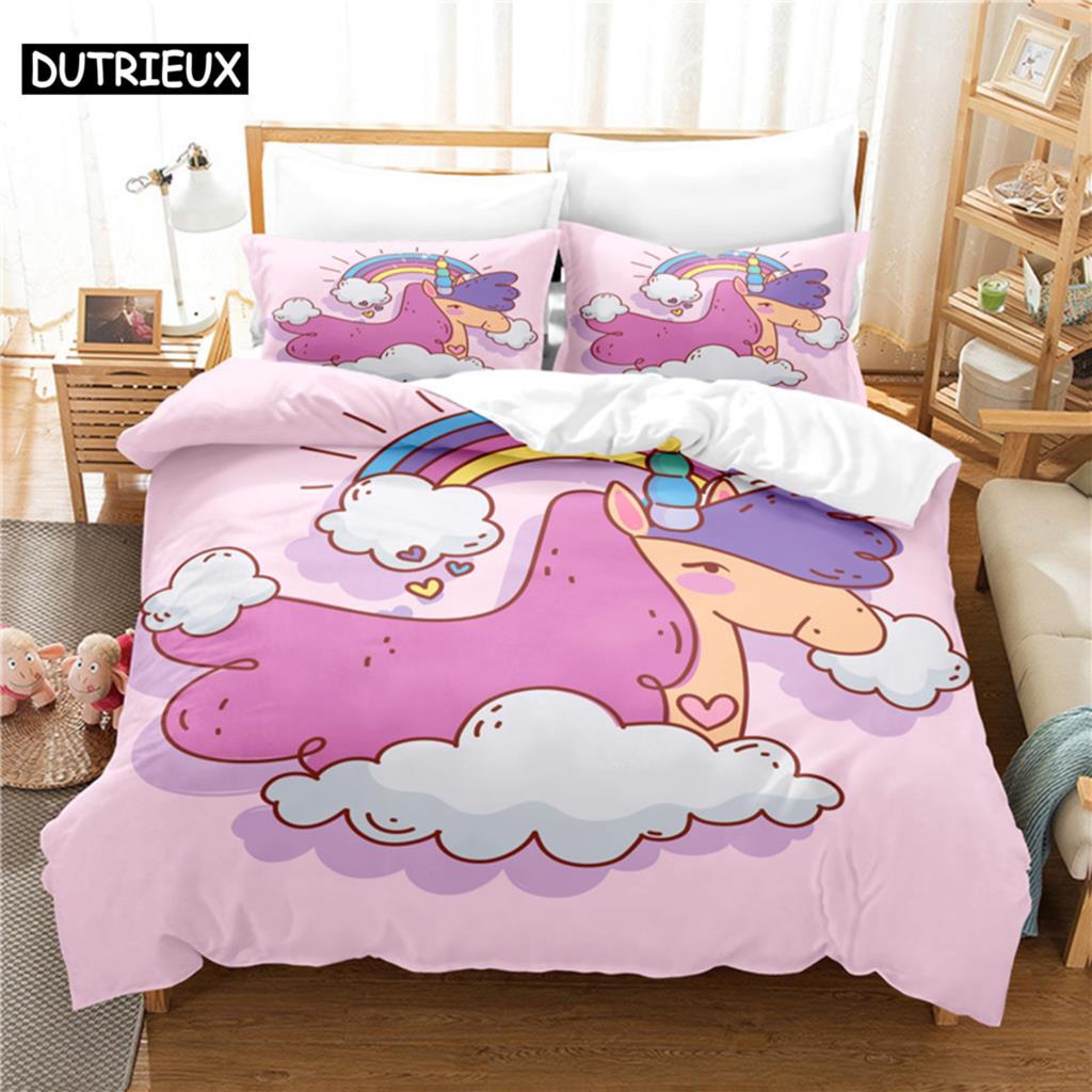 Comforter Lucky Unicorn Bedding Set 3D Bedding Digital Printing Queen Size Bedding Set Fashion Design Comforter (quilt)-EU Single(135*200cm)3pcs
Comforter Lucky Unicorn Bedding Set 3D Bedding Digital Printing Queen Size Bedding Set Fashion Design Comforter (quilt)-EU Single(135*200cm)3pcs