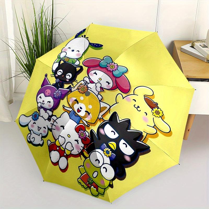 Hello Kitty, Sanrio Automatic Open/Close Umbrella-Cute Umbrella with Cute Design, Portable 3-Fold Compact Umbrella for Men & Women, Hallowee
Hello Kitty, Sanrio Automatic Open/Close Umbrella-Cute Umbrella with Cute Design, Portable 3-Fold Compact Umbrella for Men & Women, Hallowee