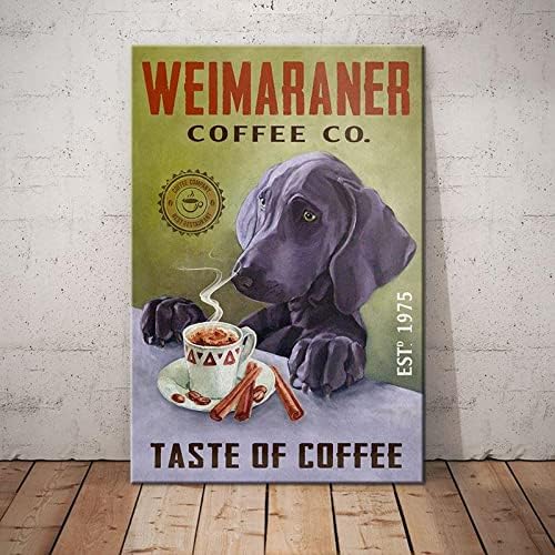 Metal Sign Weimaraner Dog Coffee Vintage Signs Retro Tin Signs Aluminum Sign for Kitchen Home Garden Wall Bar Cafe Decor 20x30cm(7.8x11.8inch)
Metal Sign Weimaraner Dog Coffee Vintage Signs Retro Tin Signs Aluminum Sign for Kitchen Home Garden Wall Bar Cafe Decor 20x30cm(7.8x11.8inch)