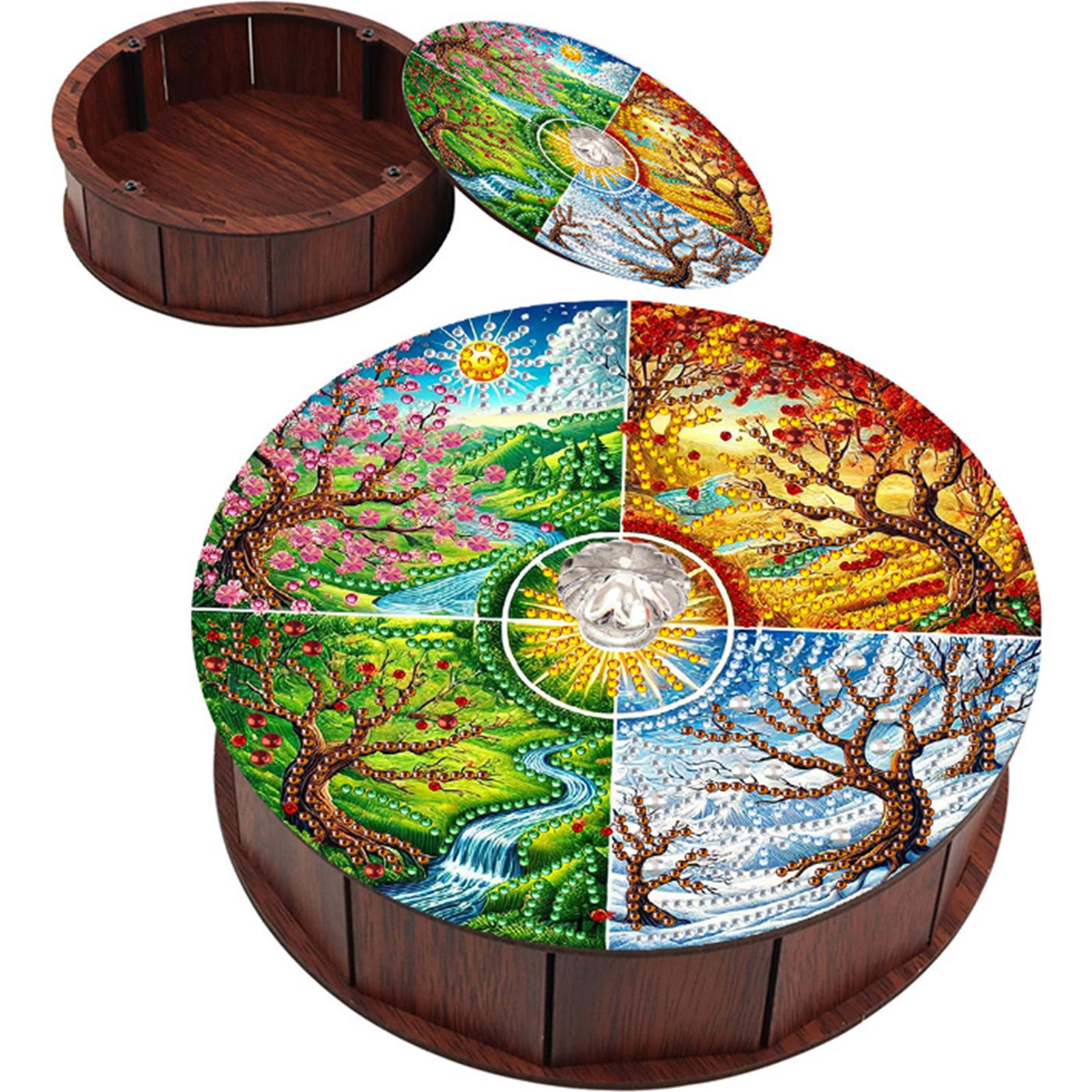 DIY Diamond Painting Handmade Storage Box Partial Drill Crystal Mosaic Storage Container Crystal Storage Case Kit for Home Decor
DIY Diamond Painting Handmade Storage Box Partial Drill Crystal Mosaic Storage Container Crystal Storage Case Kit for Home Decor