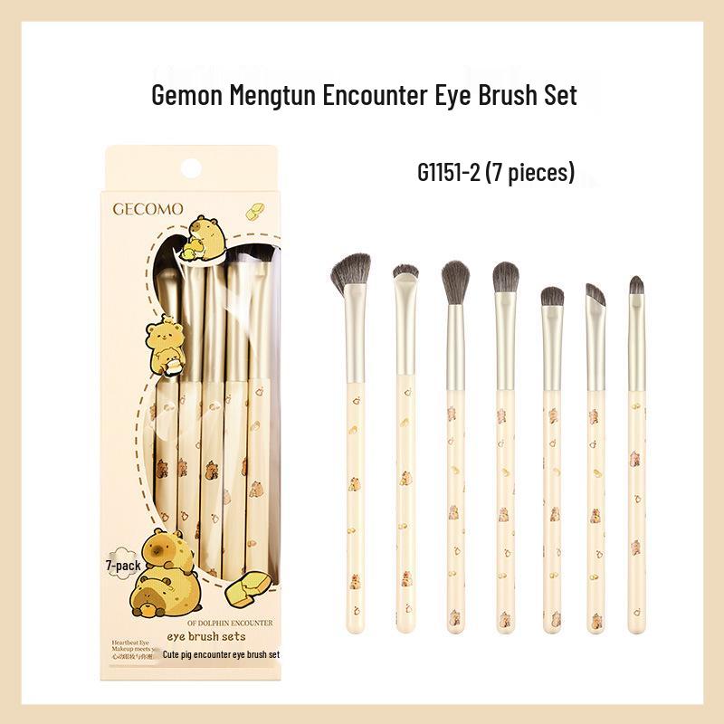 GECOMO Complete Eye Makeup Brush Set - Includes Detail, Blending, Nose Shadow Brushes for Beginners
GECOMO Complete Eye Makeup Brush Set - Includes Detail, Blending, Nose Shadow Brushes for Beginners