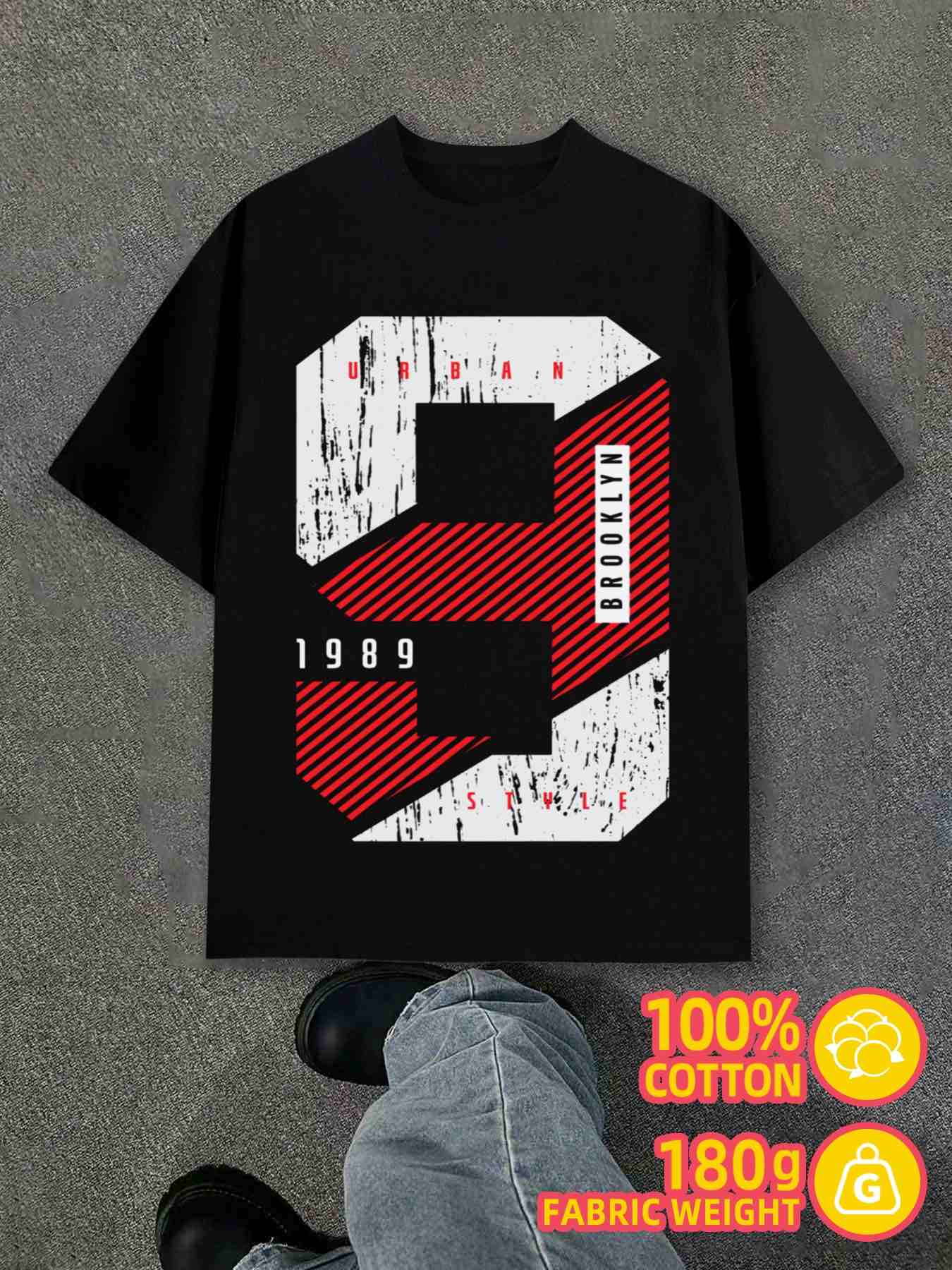 T-Shirt Y2K Urban Style 1989 T-Shirts Black L
T-Shirt Y2K Urban Style 1989 T-Shirts Black L