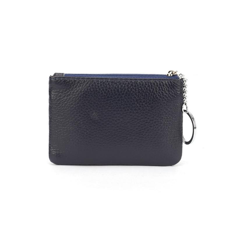 Кожаный кошелек для монет, мини-брелок для хранения ключей, большой вместительный кошелек для монет из коровьей кожи Baotou, на молнии, маленький кошелек темно-синий
Кожаный кошелек для монет, мини-брелок для хранения ключей, большой вместительный кошелек для монет из коровьей кожи Baotou, на молнии, маленький кошелек темно-синий