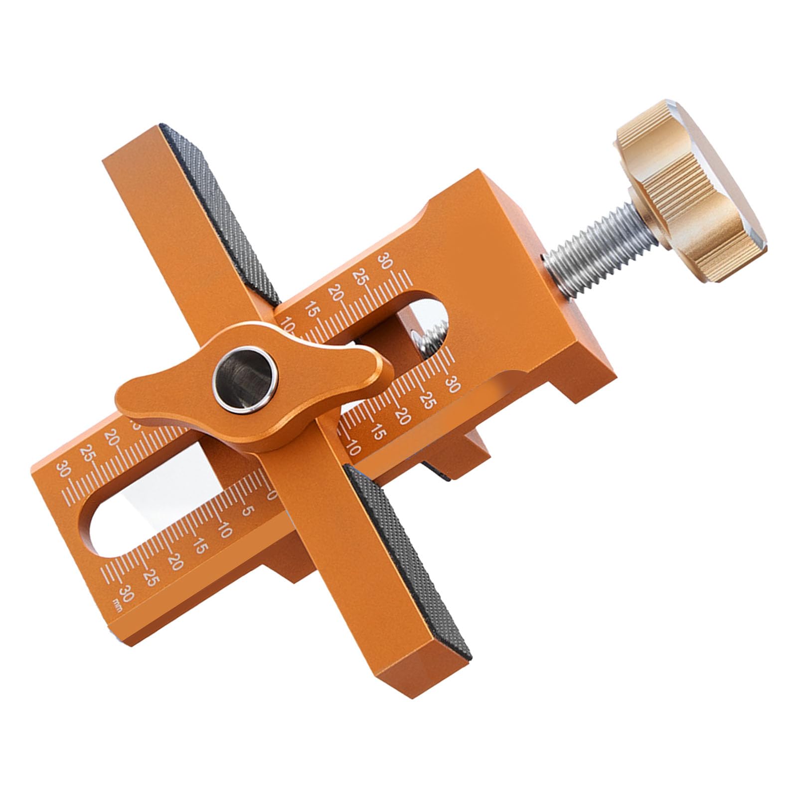 Aluminum alloy cabinet door mounting jig with support arms and holes for easy door installation
Aluminum alloy cabinet door mounting jig with support arms and holes for easy door installation