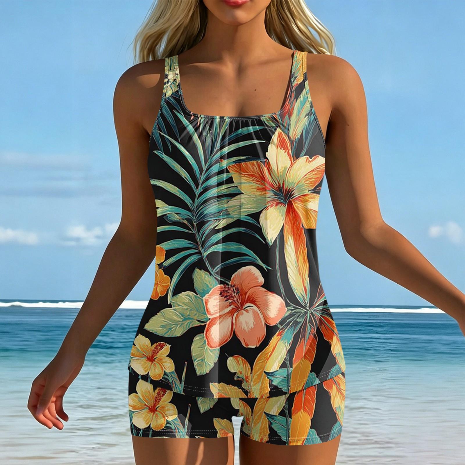 Women s Printed Split Swimsuit Sport Swimsuit Two-Piece Set XL
Women s Printed Split Swimsuit Sport Swimsuit Two-Piece Set XL