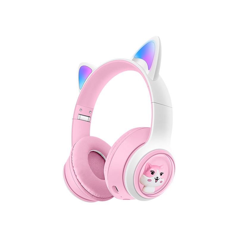 AKZ-07 Cartoon Bluetooth Headphones with RGB Cat Ears and Heavy Bass
AKZ-07 Cartoon Bluetooth Headphones with RGB Cat Ears and Heavy Bass