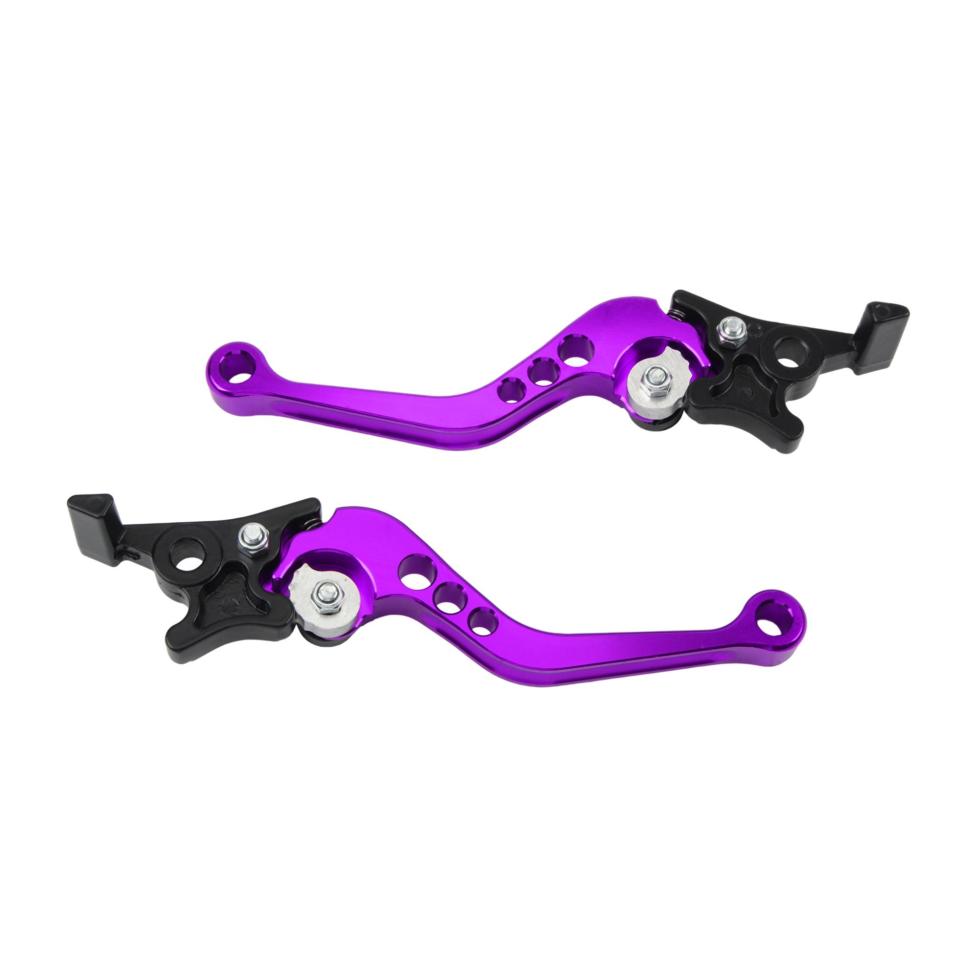 CNC Aluminum Motorcycle Brake & Clutch Levers 2Pcs Adjustable Universal Motorbike Handle for Dirt Bike ATV Scooter Accessories фіолетовий
CNC Aluminum Motorcycle Brake & Clutch Levers 2Pcs Adjustable Universal Motorbike Handle for Dirt Bike ATV Scooter Accessories фіолетовий