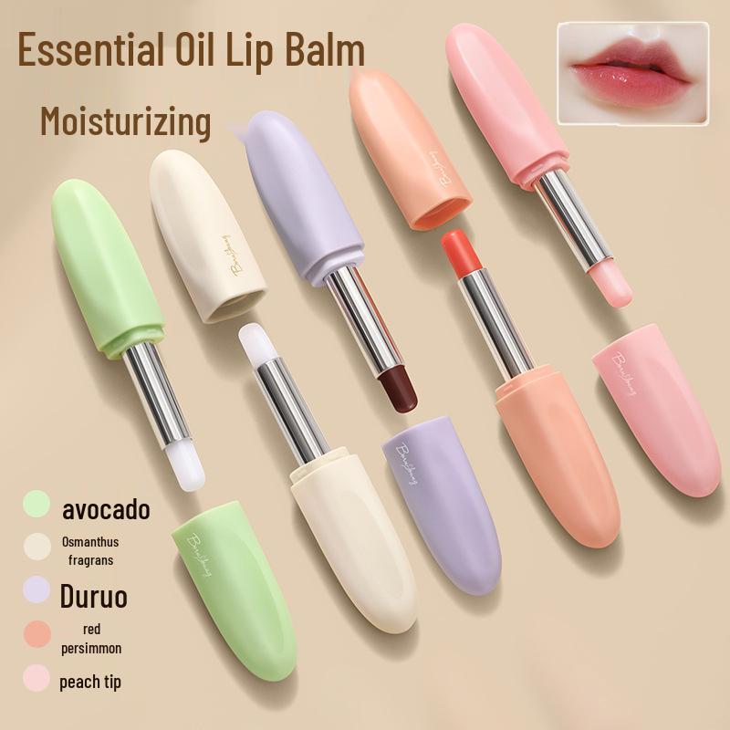 Color-Changing Hydrating & Nourishing Essential Oil Lip Balm - Moisturizing & Anti-Chapping Lip Care
Color-Changing Hydrating & Nourishing Essential Oil Lip Balm - Moisturizing & Anti-Chapping Lip Care