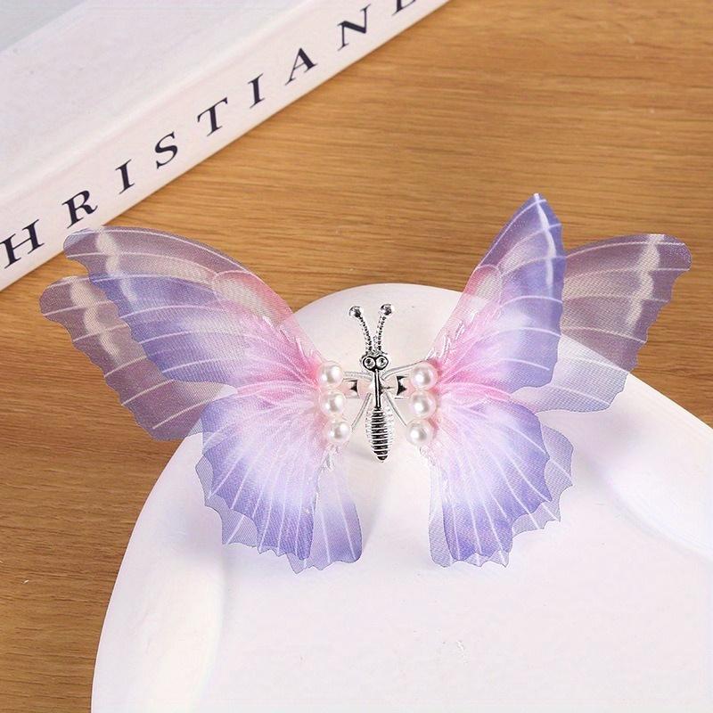4pcs Dynamic Butterfly Hair Clip Gradient Butterfly Hair Clip 3D Simulation Butterfly Hair Clip
4pcs Dynamic Butterfly Hair Clip Gradient Butterfly Hair Clip 3D Simulation Butterfly Hair Clip