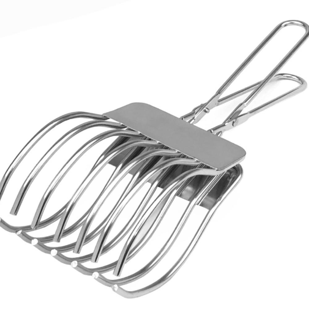 Durable Bread Slicer Easy To Clean Stainless Steel Tongs Roast Beef Cutting Tongs Food Preparation
Durable Bread Slicer Easy To Clean Stainless Steel Tongs Roast Beef Cutting Tongs Food Preparation