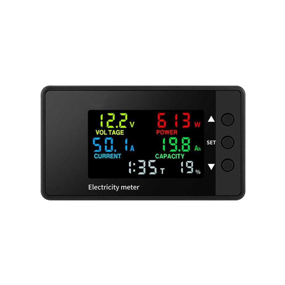 A60Z6-In-1 Voltmeter Ammeter DC 7.5-100V Wattmeter LED Digital Electric Meter Multifunctional Voltage Current Metermay
A60Z6-In-1 Voltmeter Ammeter DC 7.5-100V Wattmeter LED Digital Electric Meter Multifunctional Voltage Current Metermay