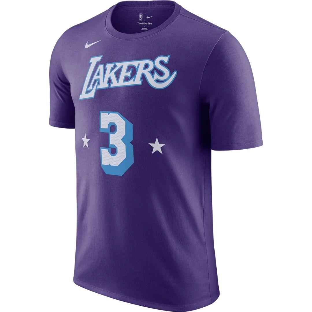 Nike X NBA Collaboration Los Angeles Lakers Anthony Davis Number 3 Sports Crew Neck Pullover Short Sleeve T-Shirt Unisex Tops Deep-Purple DA7384-549 XL
Nike X NBA Collaboration Los Angeles Lakers Anthony Davis Number 3 Sports Crew Neck Pullover Short Sleeve T-Shirt Unisex Tops Deep-Purple DA7384-549 XL