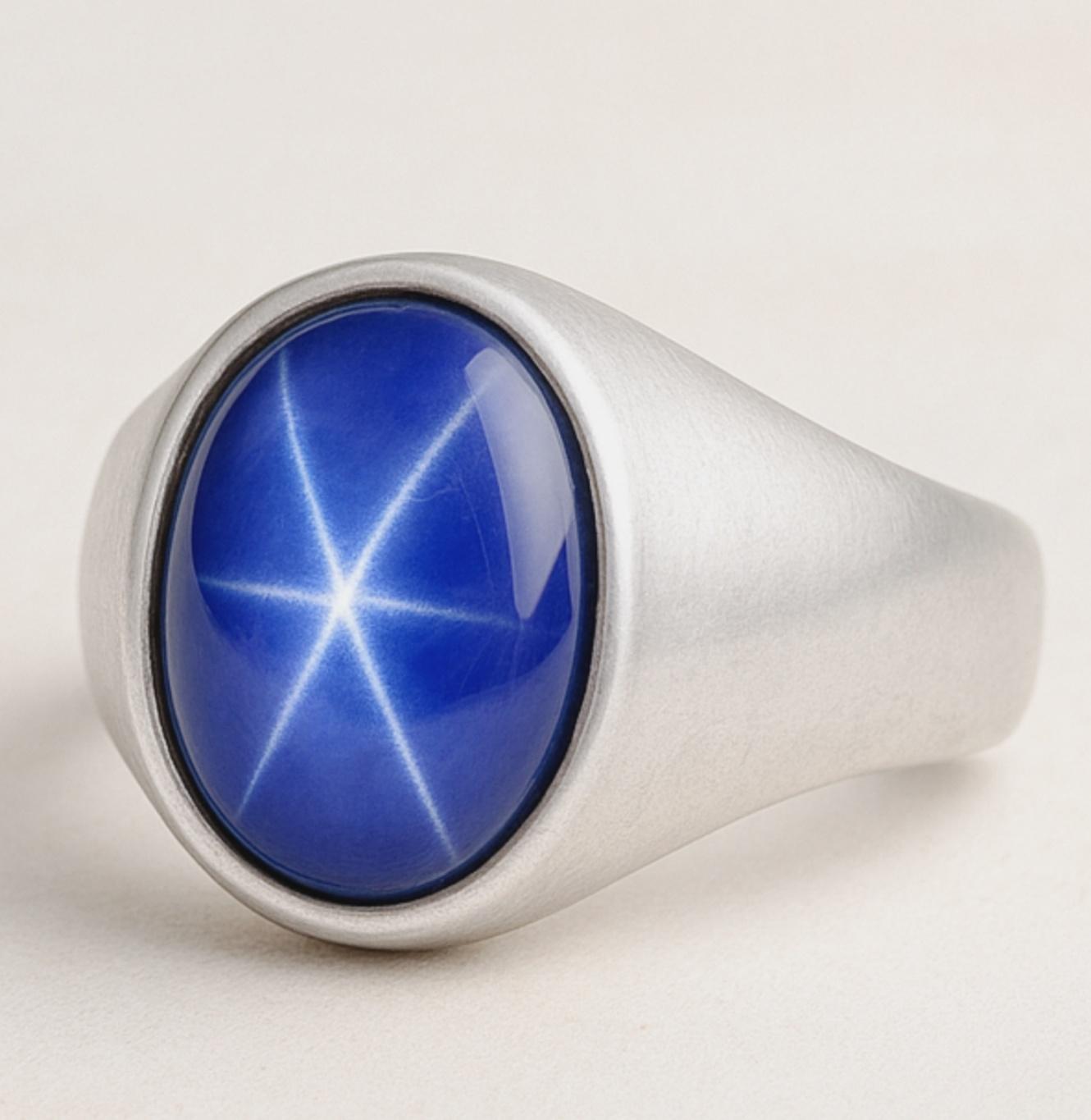 Кольцо с сапфиром Blue Star, кольцо-печатка для мужчин и женщин, чистое серебро 925 пробы, кольцо с драгоценными камнями 4 серебряный
Кольцо с сапфиром Blue Star, кольцо-печатка для мужчин и женщин, чистое серебро 925 пробы, кольцо с драгоценными камнями 4 серебряный