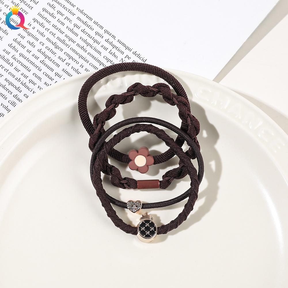 4 шт. Эластичные резинки для волос для женщин, девочек, детей, скранчи, аксессуары, резинка для волос, веревка, головной убор, держатель для хвостика 5.5 cm
4 шт. Эластичные резинки для волос для женщин, девочек, детей, скранчи, аксессуары, резинка для волос, веревка, головной убор, держатель для хвостика 5.5 cm