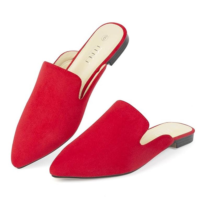 MUSSHOE Мюлі для жінок Балетки Зручні Гостроносі Жіночі мюлі 6.5
MUSSHOE Мюлі для жінок Балетки Зручні Гостроносі Жіночі мюлі 6.5