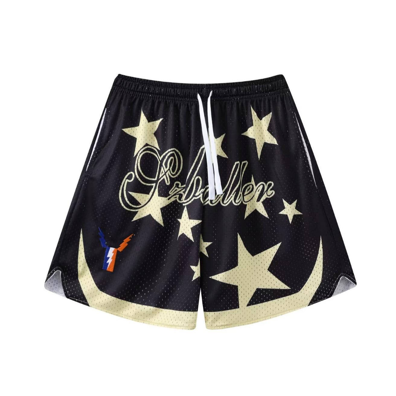 Большие сетчатые быстросохнущие баскетбольные шорты с Пикачу - выше колена, спортивный дизайн с четырьмя точками Large чёрный
Большие сетчатые быстросохнущие баскетбольные шорты с Пикачу - выше колена, спортивный дизайн с четырьмя точками Large чёрный