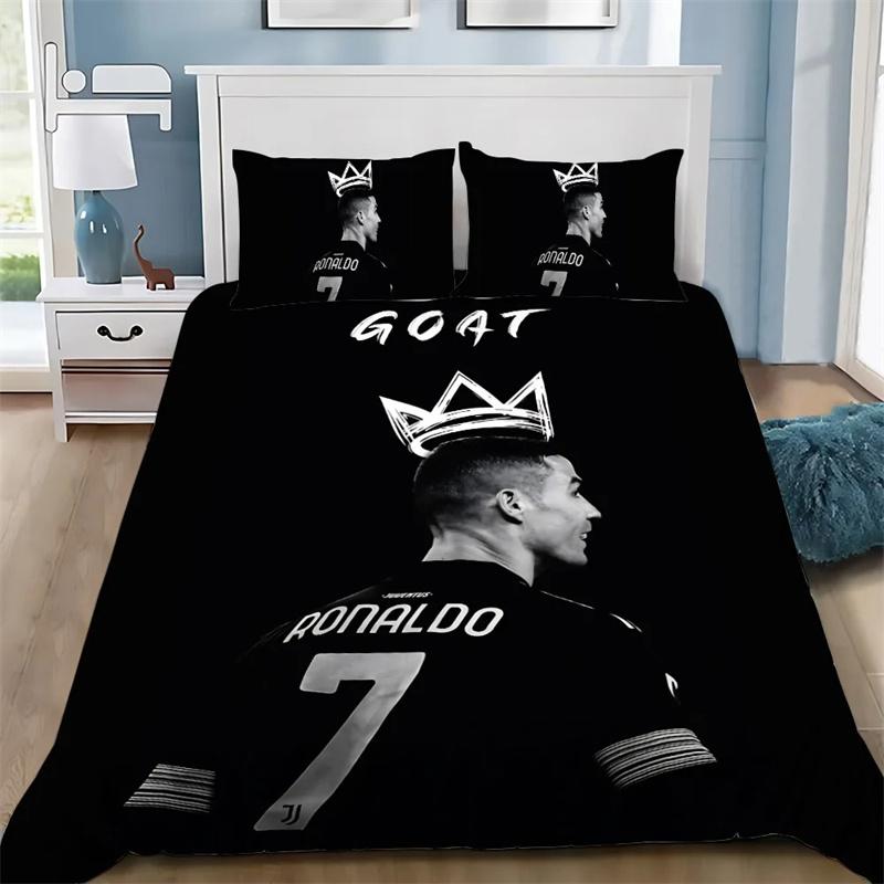 Підковдра Наволочка Комплект постільної білизни Футбол CR7 Дорослий Хлопчик Дівчинка Декор спальні Дитячий Односпальний Двоспальний Великий розмір 140x200cm 3pcs
Підковдра Наволочка Комплект постільної білизни Футбол CR7 Дорослий Хлопчик Дівчинка Декор спальні Дитячий Односпальний Двоспальний Великий розмір 140x200cm 3pcs