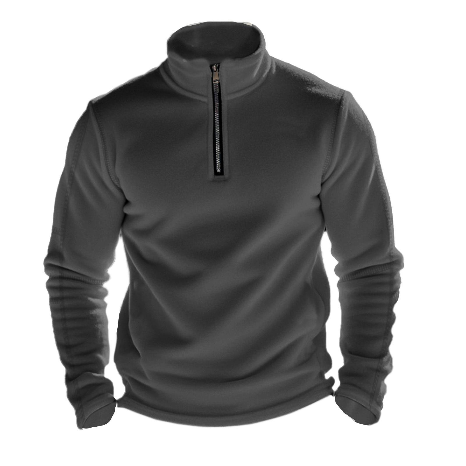Men s Autumn and Winter New Collar Half-zip Long-sleeved Sweater Collar Cross-border Trend Versatile Men s Shaker Tops S темно-серого
Men s Autumn and Winter New Collar Half-zip Long-sleeved Sweater Collar Cross-border Trend Versatile Men s Shaker Tops S темно-серого
