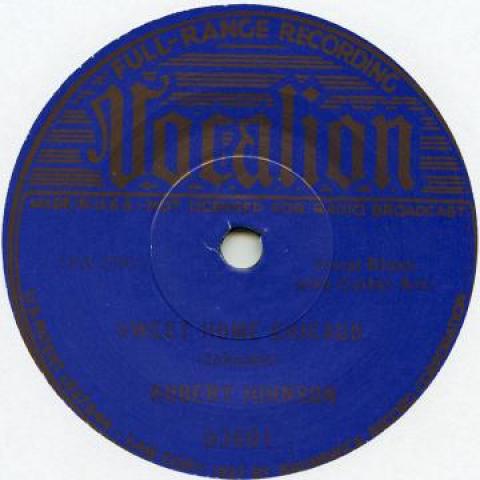7inch Record ROBERT JOHNSON - Sweet Home Chicago / Walkin Blues VOCALION03601 Vocalion UK 1937 UK Blues
7inch Record ROBERT JOHNSON - Sweet Home Chicago / Walkin Blues VOCALION03601 Vocalion UK 1937 UK Blues