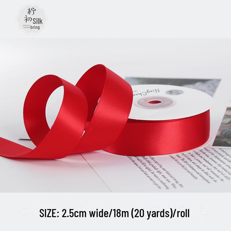 Двостороння поліестерова стрічка з шифруванням 2,5 см для весільних бантів та упаковки подарунків високого класу
Двостороння поліестерова стрічка з шифруванням 2,5 см для весільних бантів та упаковки подарунків високого класу