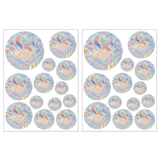 2 Sheets Rainbow Window Clings to Prevent Bird Strikes Decorative Prism L
2 Sheets Rainbow Window Clings to Prevent Bird Strikes Decorative Prism L