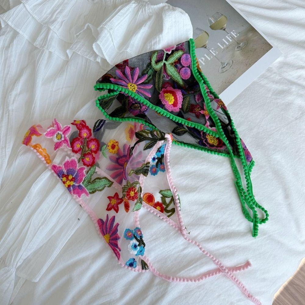 Bohemia Bandana Lace Flower Hair Scarf Hair Band Lace Hair Scarf New Sun Protection Headscarf
Bohemia Bandana Lace Flower Hair Scarf Hair Band Lace Hair Scarf New Sun Protection Headscarf