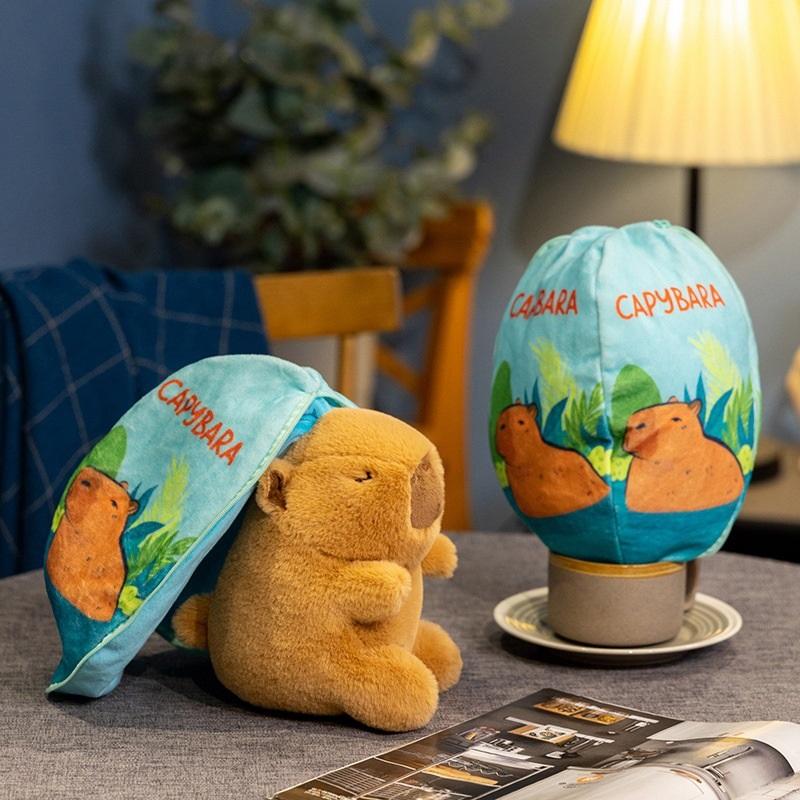New Product: Capybara Transformed Doll, Capibala Plush Toy, Water Dolphin, Mouse Egg, Creative Gift кавовий
New Product: Capybara Transformed Doll, Capibala Plush Toy, Water Dolphin, Mouse Egg, Creative Gift кавовий
