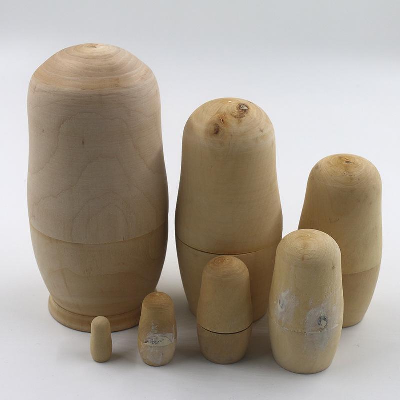 Seven-Layer Russian Matryoshka Dolls: High-Quality DIY Educational Wooden Toys & Crafts for Children
Seven-Layer Russian Matryoshka Dolls: High-Quality DIY Educational Wooden Toys & Crafts for Children