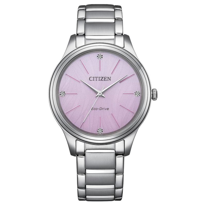 CITIZEN 50 meters waterproof, solar Quartz, Steel Strap, , 34mm women s watch, purple dial EM1220-58X фіолетовий
CITIZEN 50 meters waterproof, solar Quartz, Steel Strap, , 34mm women s watch, purple dial EM1220-58X фіолетовий