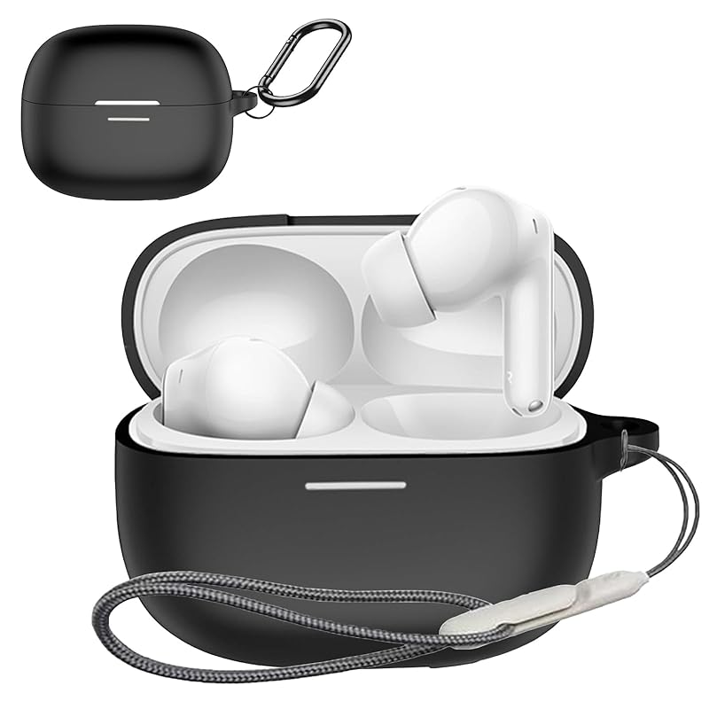 Voltup earphone protective case Redmi Buds 6 Pro case Silica gel material Gentle on soft skin with key chain Full protection Loss prevention
Voltup earphone protective case Redmi Buds 6 Pro case Silica gel material Gentle on soft skin with key chain Full protection Loss prevention
