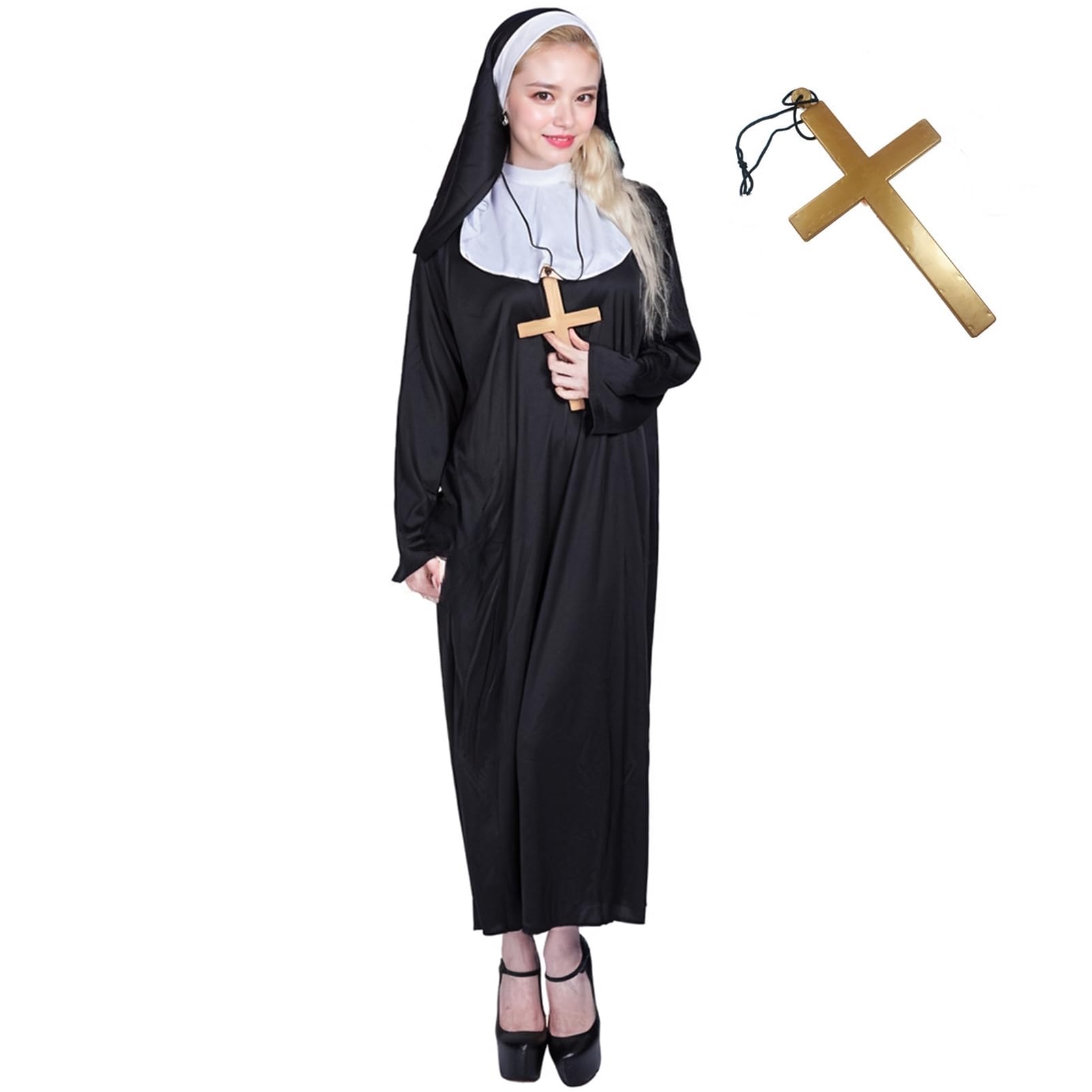 Сестра Косплей Крест Хэллоуин Девственница Монахиня Б R-Dream Костюм, Монахиня, С Открытой Грудью, Костюм, Мария, Святая, (набор (с Крестом))
Сестра Косплей Крест Хэллоуин Девственница Монахиня Б R-Dream Костюм, Монахиня, С Открытой Грудью, Костюм, Мария, Святая, (набор (с Крестом))